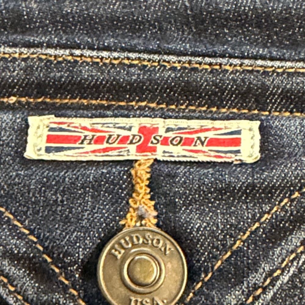 HUDSON Womens Malibu Cap Cuffed Low‎ Rise Cropped Capri Jean Shorts Sz 26 NWOT - Picture 9 of 15